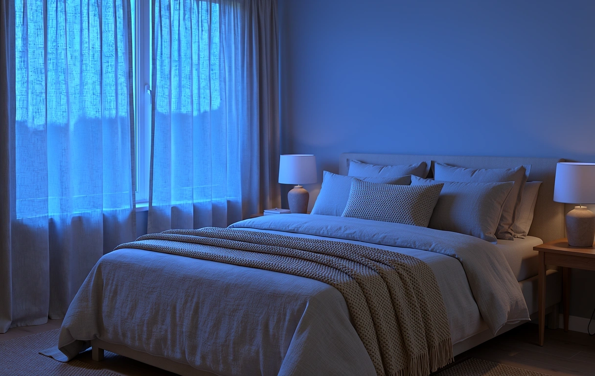 Atmosphère de repos nocturne